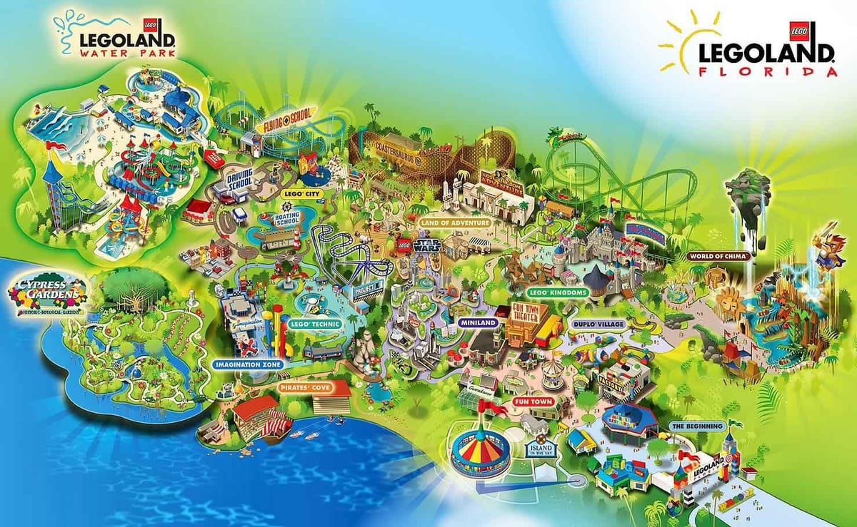 dānija legoland karte