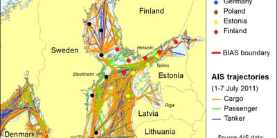 Karte dānija aptaujas un kartēšanas