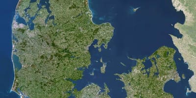 Karte dānija satelītu 